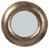 Espejo De Pared Circular Con Marco Dorado Decorativo - Estylo House Muebleria