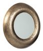 Espejo De Pared Circular Con Marco Dorado Decorativo - Estylo House Muebleria