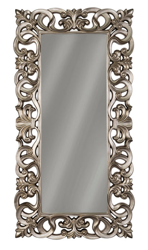 Espejo De Pared O Piso Clásico, Espejo Elegante Marco Dorado - Estylo House Muebleria