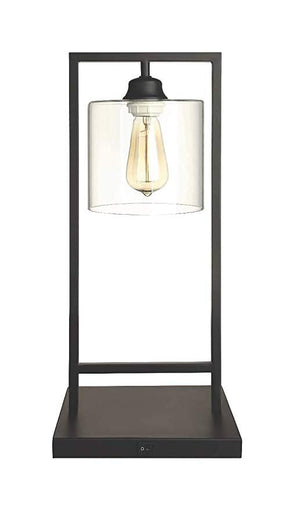 Lámpara Minimalista, Lámpara De Mesa Industrial. - Estylo House Muebleria