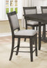Mesa Gris De Comedor Para 4, 6 U 8, Mesa Con Plato Giratorio - Estylo House Muebleria