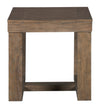 Mesa lateral minimalista de madera - Estylo House Muebleria