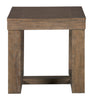 Mesa lateral minimalista de madera - Estylo House Muebleria