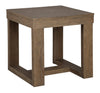 Mesa lateral minimalista de madera - Estylo House Muebleria