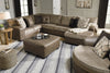 Otoman extra-Grande de cuero sintético, elegante y comodo - Estylo House Muebleria