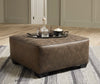 Otoman extra-Grande de cuero sintético, elegante y comodo - Estylo House Muebleria
