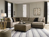 Otoman extra-Grande de cuero sintético, elegante y comodo - Estylo House Muebleria