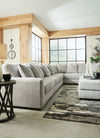 Ottoman XL Regent Park, color beige - Estylo House Muebleria