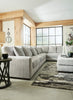 Ottoman XL Regent Park, color beige - Estylo House Muebleria