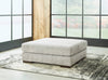 Ottoman XL Regent Park, color beige - Estylo House Muebleria