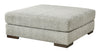 Ottoman XL Regent Park, color beige - Estylo House Muebleria
