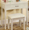 Peinador blanco Potterville, Vanity con espejo de 3 caras - Estylo House Muebleria