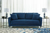 Sala Contemporánea Azul, Sofá Y Loveseat De Terciopelo | ¡OFERTA POR TIEMPO LIMITADO!⏰ - Estylo House Muebleria
