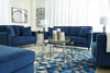 Sala Contemporánea Azul, Sofá Y Loveseat De Terciopelo | ¡OFERTA POR TIEMPO LIMITADO!⏰ - Estylo House Muebleria