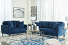 Sala Contemporánea Azul, Sofá Y Loveseat De Terciopelo | ¡OFERTA POR TIEMPO LIMITADO!⏰ - Estylo House Muebleria