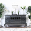 Servidor Elegante Para Comedor, Champagne Estilo Marroquí - Estylo House Muebleria