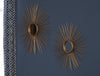 Set De Espejos Pared Dorados Doniel | Espejo En Forma De Sol - Estylo House Muebleria