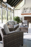 Set Muebles De Mimbre Para Jardín O Exteriores, 4 Piezas - Estylo House Muebleria