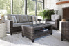 Set Muebles De Mimbre Para Jardín O Exteriores, 4 Piezas - Estylo House Muebleria
