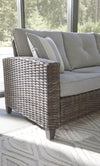 Set Muebles De Mimbre Para Jardín O Exteriores, 4 Piezas - Estylo House Muebleria