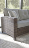 Set Muebles De Mimbre Para Jardín O Exteriores, 4 Piezas - Estylo House Muebleria