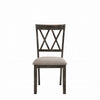 Silla de comedor Claudia, silla moderna tapizada - Estylo House Muebleria