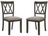 Silla de comedor Claudia, silla moderna tapizada - Estylo House Muebleria