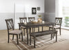 Silla de comedor Claudia, silla moderna tapizada - Estylo House Muebleria