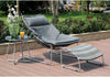Silla Playera Para Exteriores Sillón Y Taburete Con Mimbre - Estylo House Muebleria