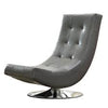 Sillón Giratorio Moderno, Silla De Lectura Estilo Hamaca - Estylo House Muebleria