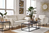 Sofá Y Loveseat caladeron Elegante Y Moderno, Sofá Blanco Minimalista - Estylo House Muebleria